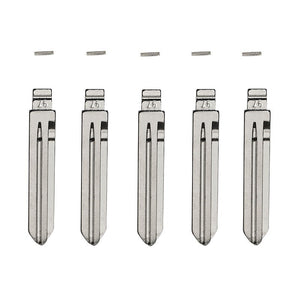 Hyundai/Kia HY17 - Flip Key Blade w/Roll Pins for Xhorse Remotes (5 Pack)