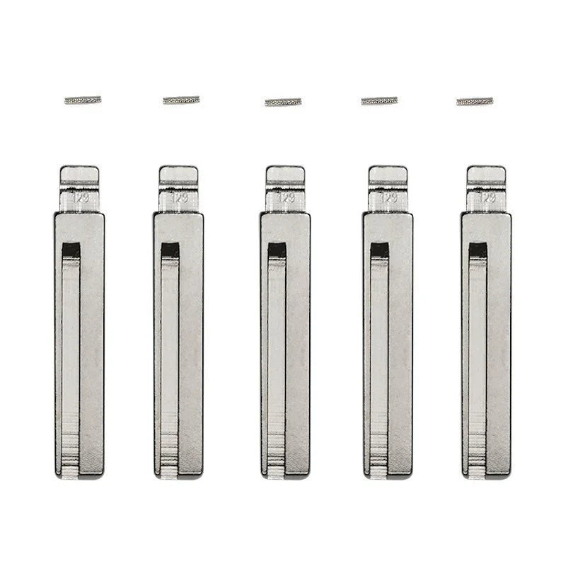Hyundai/Kia HY18 - Flip Key Blade w/Roll Pins for Xhorse Remotes (5 Pack)
