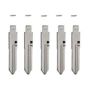 Mitsubishi MIT9 - Flip Key Blade w/Roll Pins for Xhorse Remotes (5 Pack)