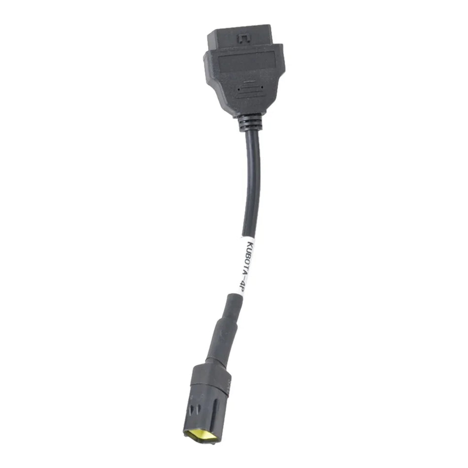 KUBOTA-4P Connector - OBD2 to Kubota 4-Pin Adapter