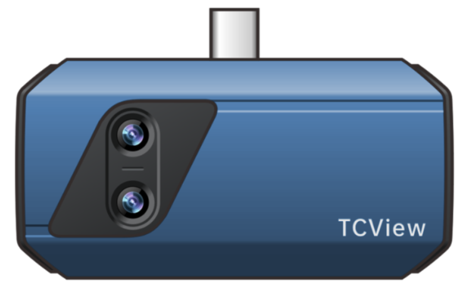 TOPDON - TC001Plus - Dual-Lens Thermal Imaging Camera for Android & Windows (USB-C)