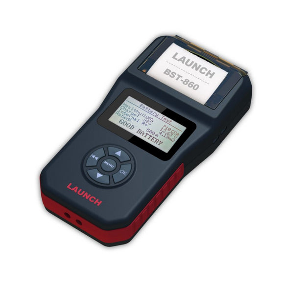 Launch Tech USA- BST-860 Battery Tester With Built-In Printer