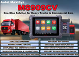 Autel MaxiSys MS909CV - Commercial, Fleet, Agriculture and Heavy Duty Vehicle Scan Tool