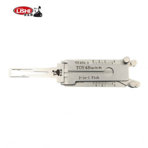 Lexus TOY48 (Short) V.2 2-in-1 Pick/Decoder Quad (Original Lishi)