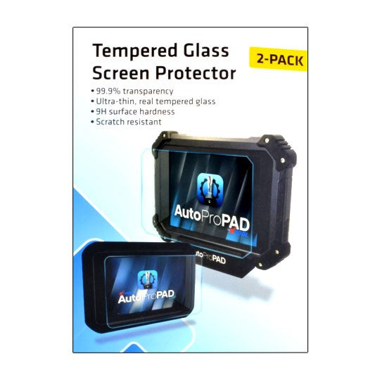AutoProPAD LITE [Tempered Glass Screen Protectors, by Magnus] 2-Pack