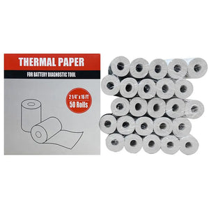 Autel Battey Tester Paper Roll - 50 Pack