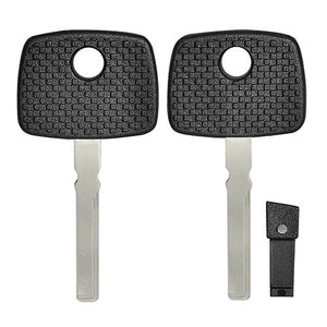 Mercedes HU64 Plug Style Transponder Key Shell (Pack of 25)