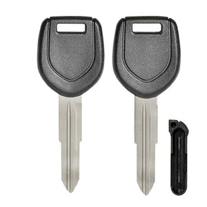 Mitsubishi MIT8/MIT12 Plug Style Transponder Key Shell (Pack of 25)