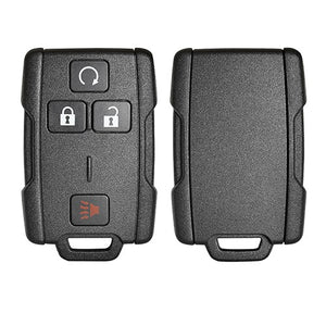 Chevrolet/GMC 4-Button (w/ Rmt Start) Remote Shell M3N32337100 (SHELL ONLY) (GTL)