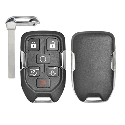 Chevrolet/GMC 6-Button Smart Key Shell (SHELL ONLY) (GTL)