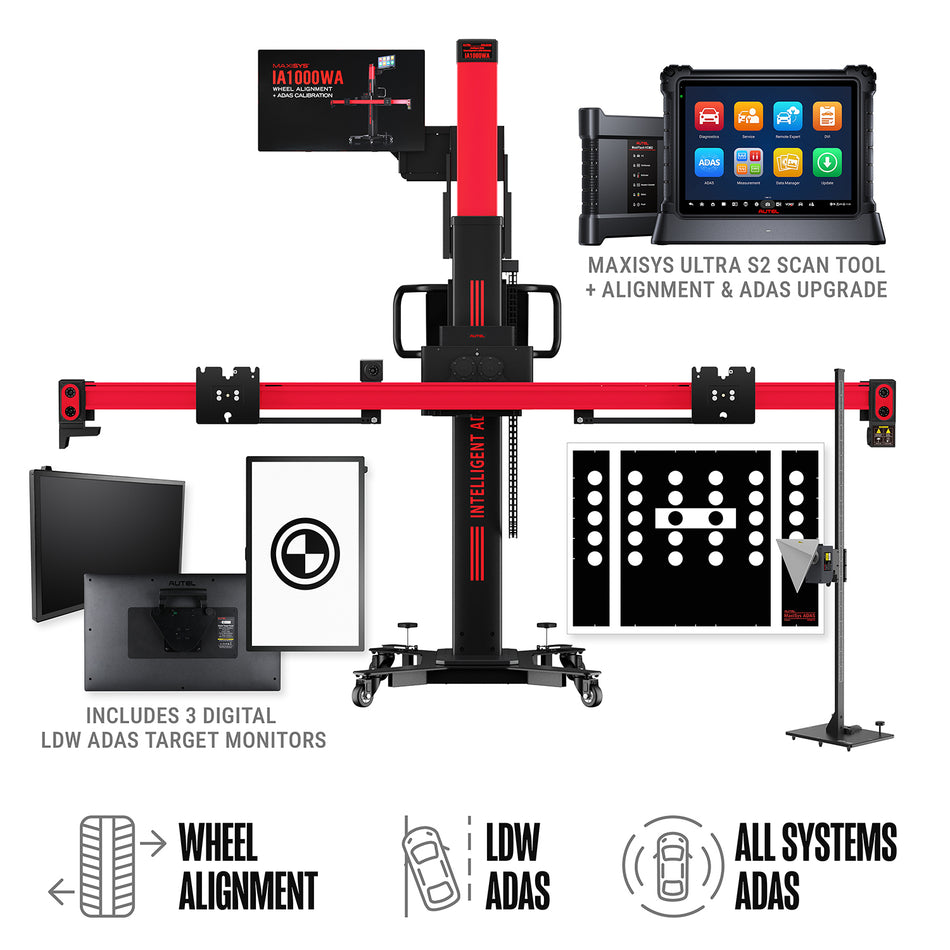 Autel IA1000 All-Systems Calibration System w MS Ultra S2 and Digital Targets