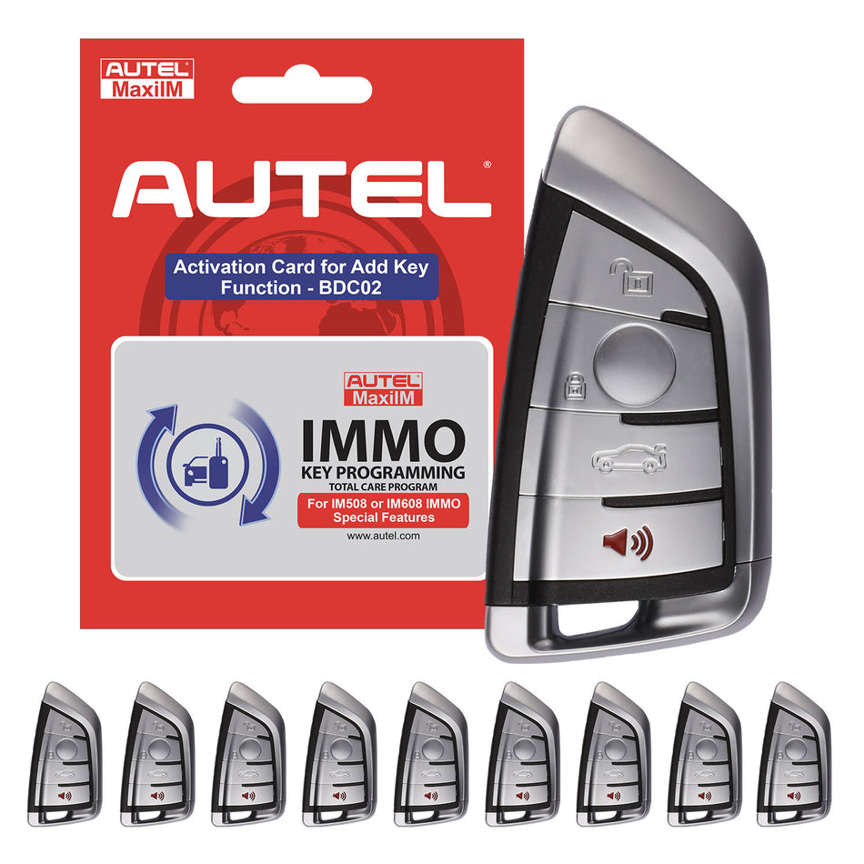 Autel IKEY BMW G-Chassis 4-Button Key Bundle (IKEYBRAZ4T)