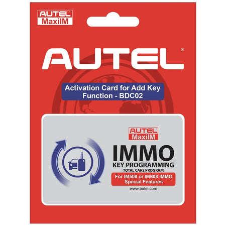 Autel MaxiIM BMW G-Chassis 1 Year Software Card