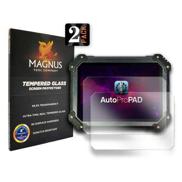 AutoProPAD FULL [Tempered Glass Screen Protectors, by Magnus] 2-Pack