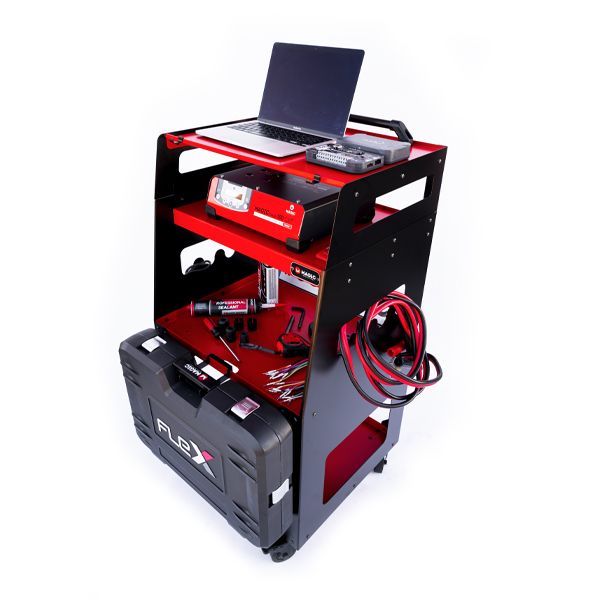 Magic Trolley Maxi diag cart loaded with tools