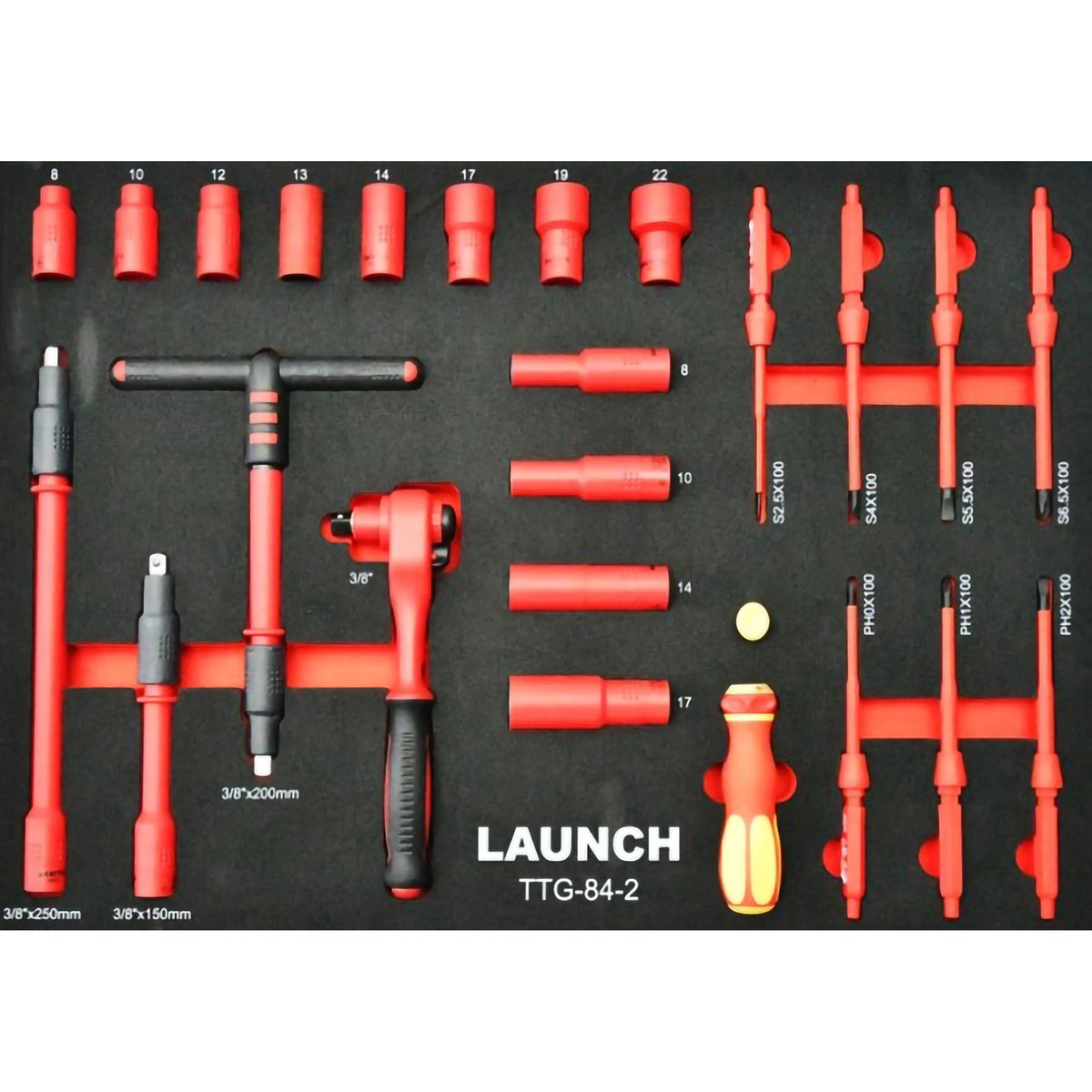 Launch TTH-84 EV Tool Cart