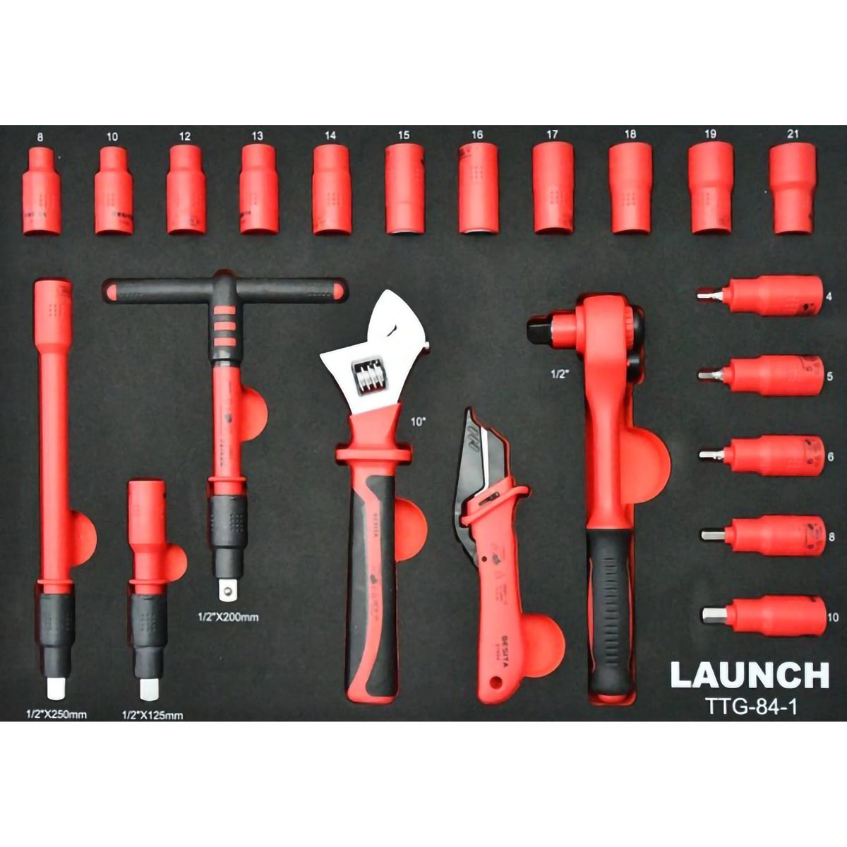 Launch TTH-84 EV Tool Cart