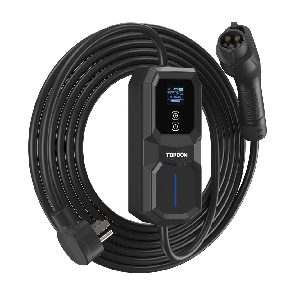 TOPDON PulseQ AC Portable 32A NEMA 6-50 Plug