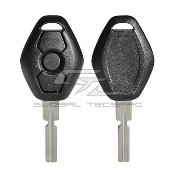 BMW 3-Button Remote Head Key Shell HU58 (SHELL ONLY) (GTL)