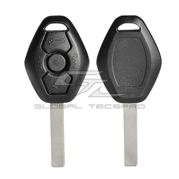 BMW 3-Button Remote Head Key Shell HU92R (SHELL ONLY)