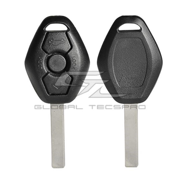 BMW 3-Button Remote Head Key Shell HU92R (SHELL ONLY) (GTL)