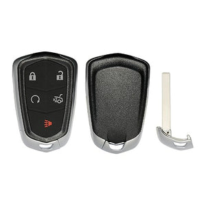 Cadillac 5-Button Smart Key Shell w/Trunk (SHELL ONLY)