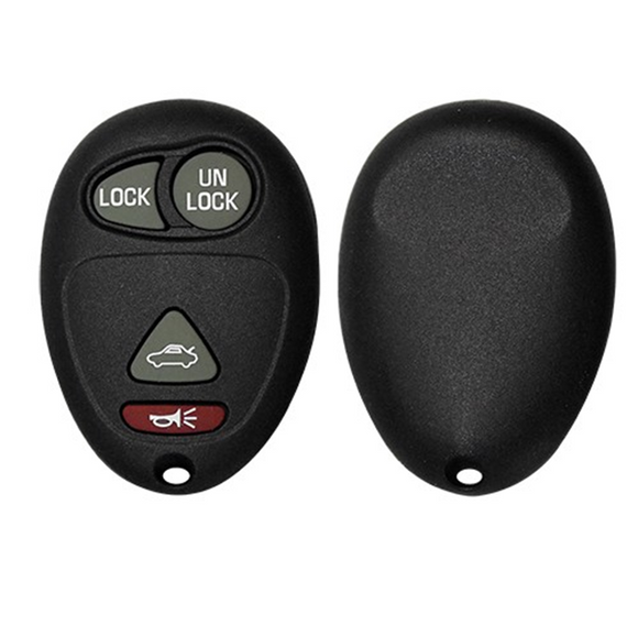GM 4-Button Remote Shell (SHELL ONLY) (GTL)