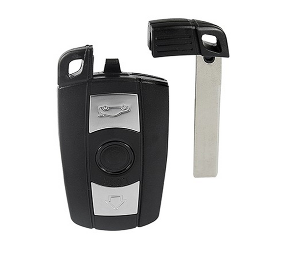 BMW 3/5-Series CAS3 3-Button Smart Key Shell (SHELL ONLY) (GTL)