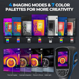 TOPDON - TC005 - Handheld Thermal Imaging Camera, Dual Camera, High Temp Range