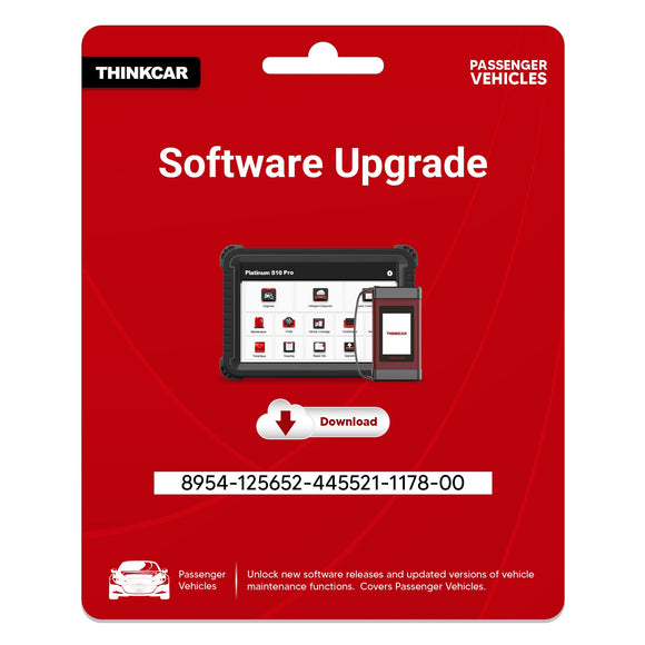 1 Year Software Updates / Subscription for ThinkCar Professional Scanner Tools - Passenger Vehicles