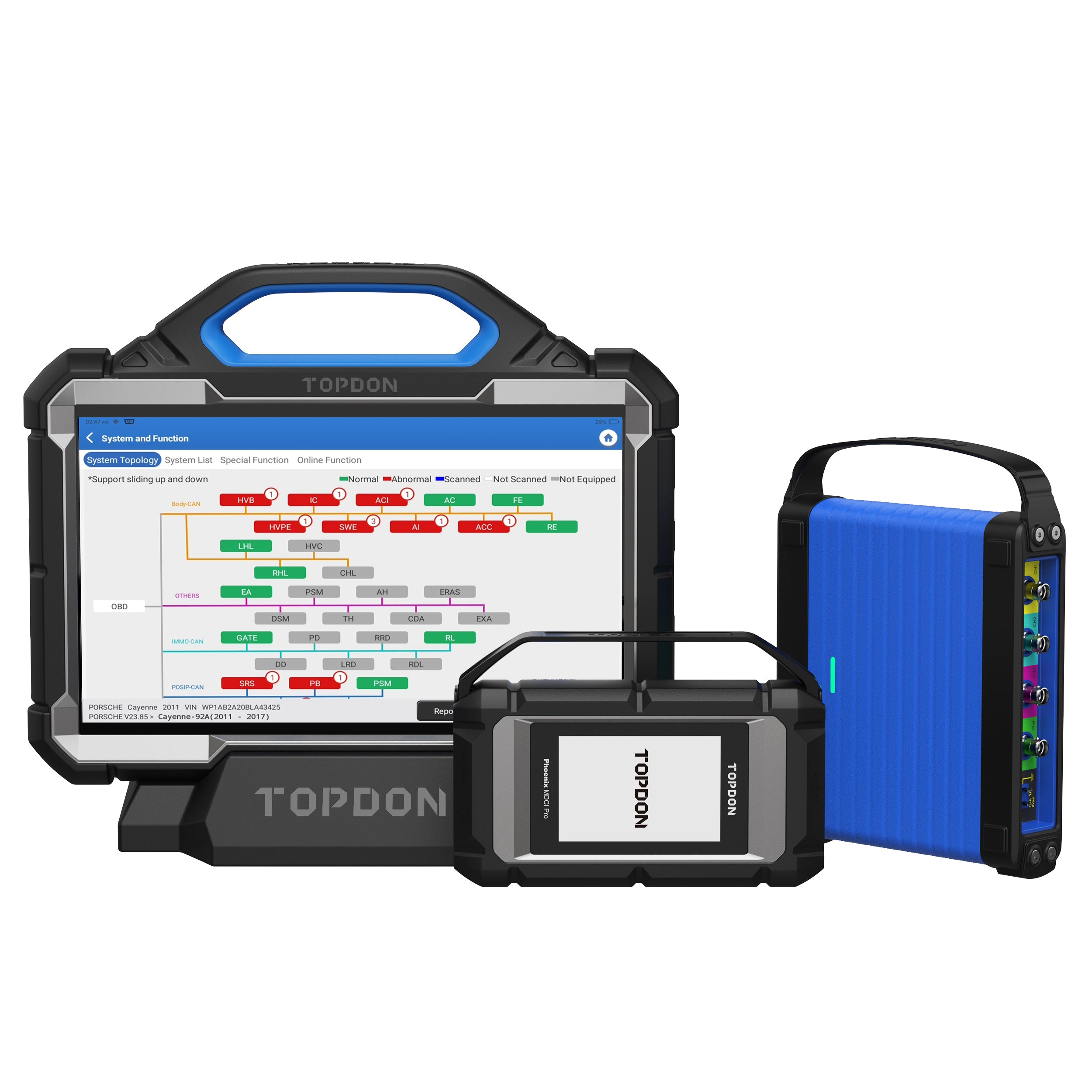 TOPDON - Phoenix Max w/Scope diagnostic scanner