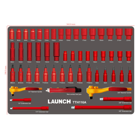 Launch TTH-116 EV Tool Cart