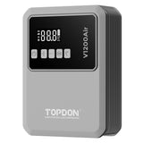 TOPDON V1200 Jump Starter with Air Compressor
