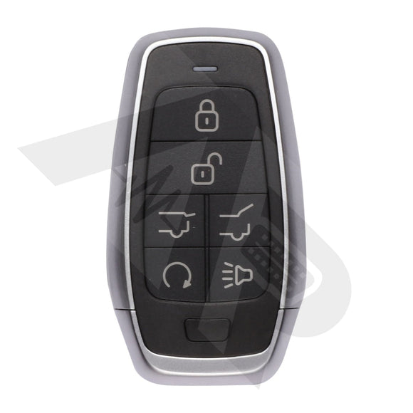Autel Ikey 6 Button Universal Smart Key (Hatch Hatch Glass Remote Start) - Ikeyat6Prhg (Pack Of 5X)