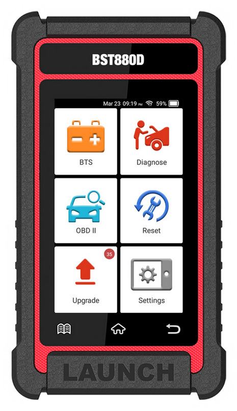 Launch Tech USA- BST880D Battery Testing and Diagnostic Tool