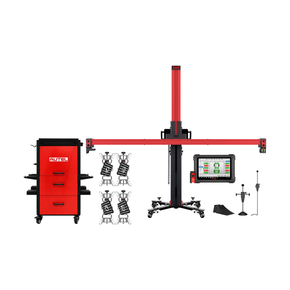 Autel IWA500 Standard Alignment System with Tablet and Storage Cabinet