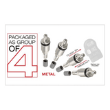 Autel MX-Sensor 4 Metal Press-In Valve Stem Kit