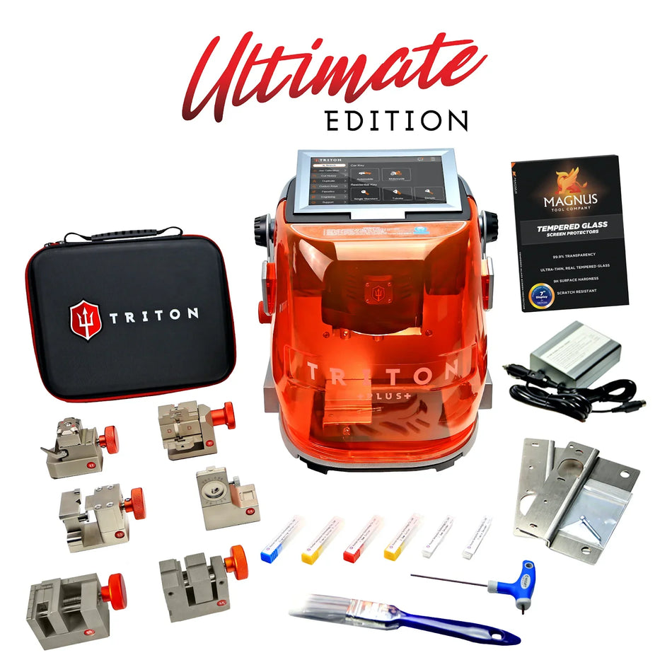 XTOOL USA - LL-TPUE - Triton PLUS -  Ultimate Edition: Key Cutting Machine - KEY MACHINE