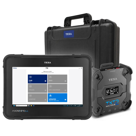 TEXA AXONE Nemo Plus CAR with Multihub 2 - package contents