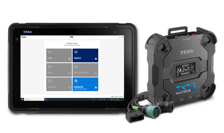 TEXA AXONE Voice TRUCK with Multihub 2 - package contents