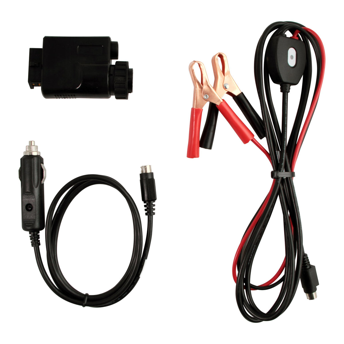 TEXA CAR Power Supply and Adapter Kit for Navigator Nano S / Nano S 2 - package contents