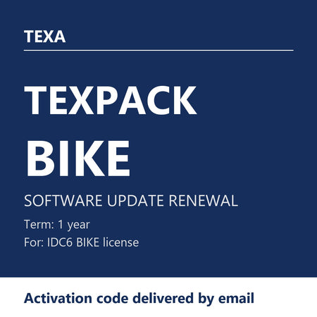 TEXA TEXPACK BIKE - 1-Year Software Update Renewal for IDC6 BIKE
