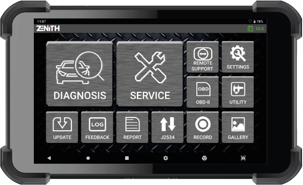 EZDS Zenith Z5 Standard Kit - Professional Diagnostic Scan Tool