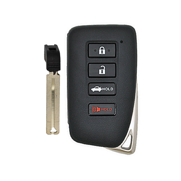Lexus ES/GS 2013-2020 4-Button Smart Key w/ Trunk (FCC: HYQ14FBA, 0020)