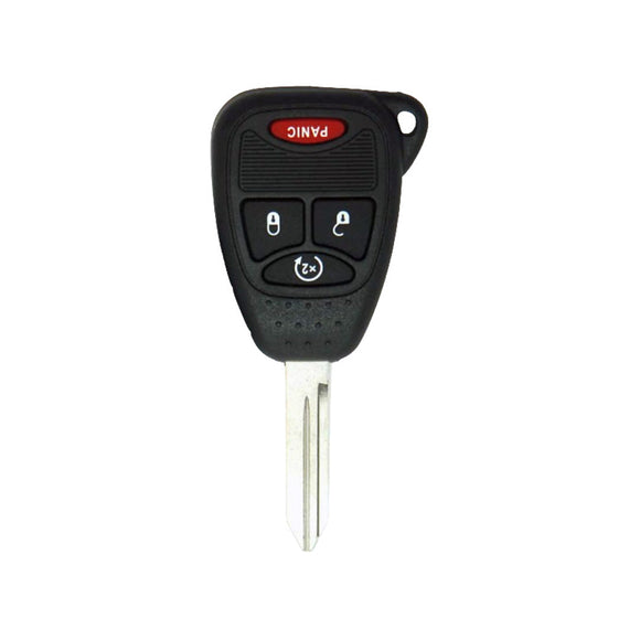 Dodge/Jeep 2007-2018 4-Button Remote Head Key (FCC: OHT692713AA)