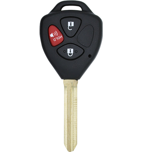 Toyota Yaris 2016-2018 3-Button Remote Head Key (FCC: HYQ12BBY)