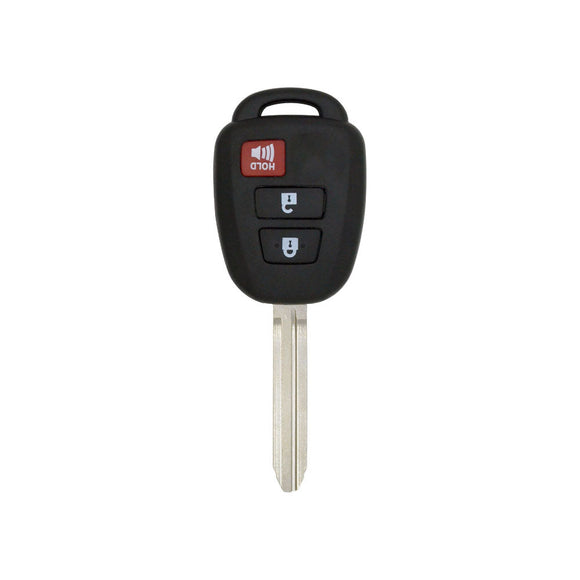 Toyota SUVs & Trucks 2013-2019 3-Button Remote Head Key (FCC: GQ4-52T)