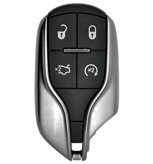 Maserati Ghibli/Quattroporte 2014-2016 4-Button Smart Key w/ Remote Start (FCC: M3N-7393490)