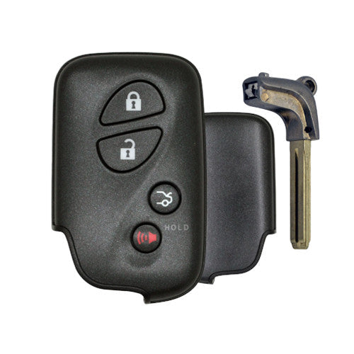 Lexus 2005-2009 4-Button Smart Key (HYQ14AEM (0140), HYQ14AAB superseded)