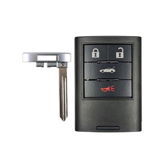 Cadillac CTS 2008-2015 4-Btn Smart Key (FCC: M3N5WY7777A)